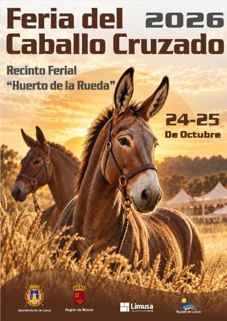 Lorca acoge este fin de semana, en el Huerto de la Rueda, la tradicional Feria del Caballo Cruzado, con la exhibición de más de un centenar de ejemplares - 2, Foto 2