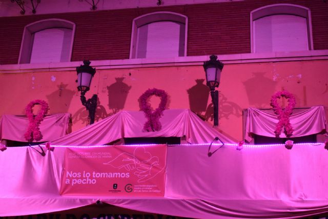 Las Torres de Cotillas se ti&ntilde;e de rosa para mostrar su apoyo a las mujeres con cáncer de mama - 4, Foto 4