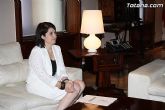 Primer encuentro institucional de la alcaldesa de Totana con el presidente de la Comunidad Autónoma - 2