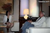 Primer encuentro institucional de la alcaldesa de Totana con el presidente de la Comunidad Autónoma - 11