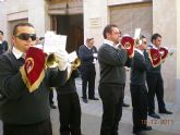 La Banda de cornetas y tambores del Ilustre Cabildo Superior de Procesiones de Totana participó en la ofrenda floral a Santa Eulalia - 3