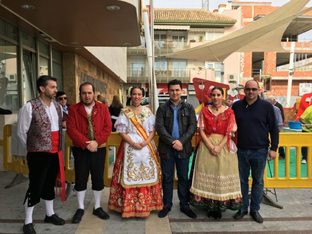 La huerta murciana se trasladó a la plaza de España en el inicio de las fiestas patronales de San Javier - 1, Foto 1