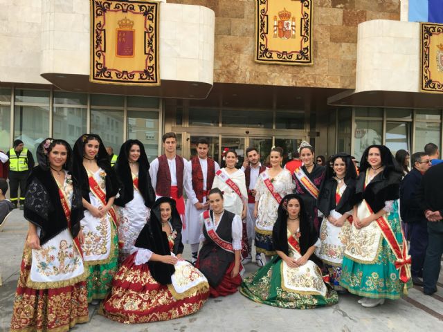La huerta murciana se trasladó a la plaza de España en el inicio de las fiestas patronales de San Javier - 2, Foto 2