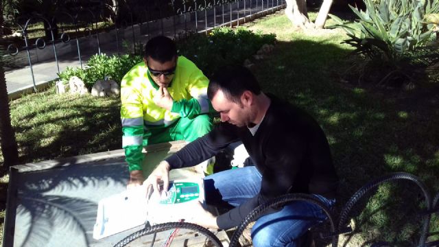 El Ayuntamiento pone en marcha un novedoso sistema de ahorro de agua de riego controlado por wifi - 1, Foto 1
