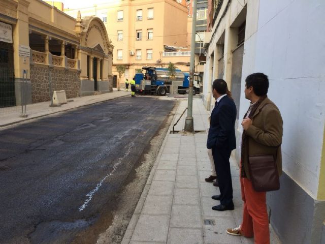 Desarrollo Sostenible lleva a cabo el asfaltado de Licenciado Cascales y Jabonerias - 1, Foto 1