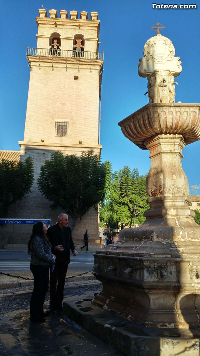 Las obras de restauración de la fuente Juan de Uzeta contemplan una actuación integral en el monumento y en su entorno arquitectónico, Foto 2
