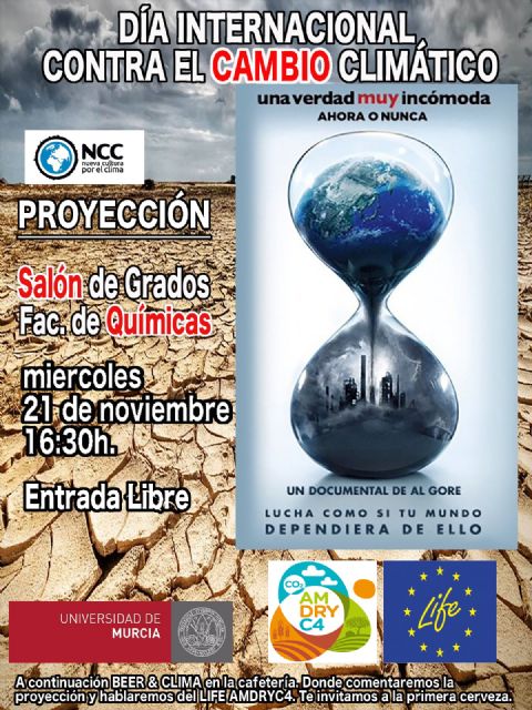La Universidad de Murcia acoge la proyección del documental ''Una verdad muy incómoda: ahora o nunca' - 1, Foto 1