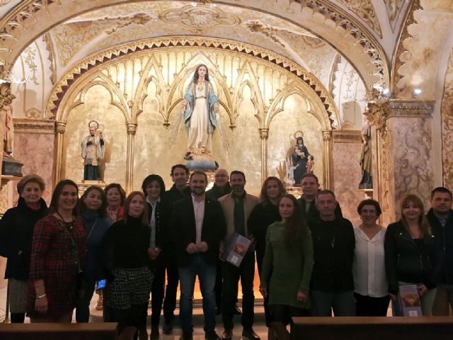 El Ayuntamiento de Lorca finaliza los trabajos de rehabilitación de la Capilla de la Virgen Milagrosa del Colegio San Francisco de Asís - 1, Foto 1