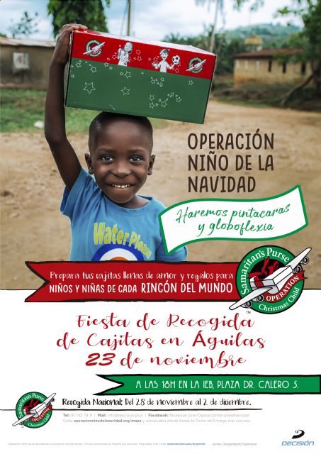 El sábado se celebrará la fiesta de recogida de las cajitas de la Operación Niño de la Navidad - 1, Foto 1
