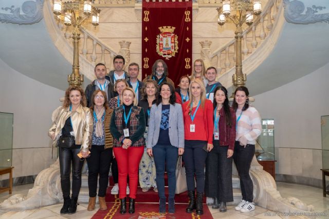 Docentes de Austria, Reino Unido, Turquía, Grecia y España del Programa ERASMUS+ visitan el Palacio Consistorial - 1, Foto 1