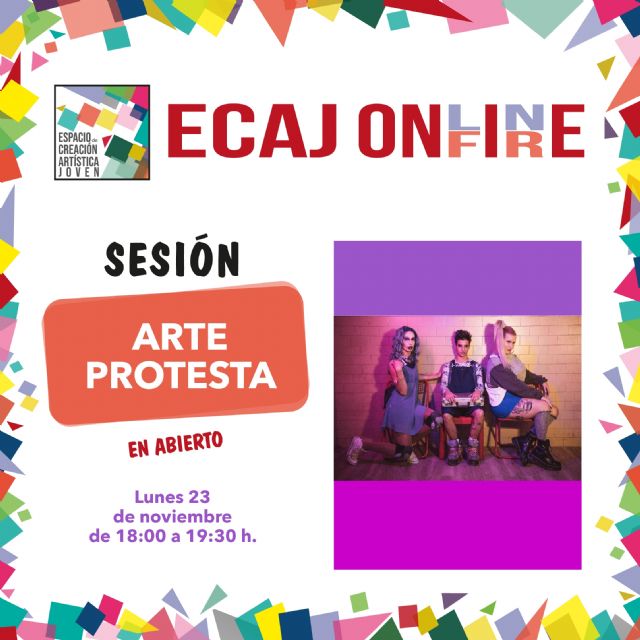 La Concejalía de Juventud de Molina de Segura organiza la sesión ¿Qué es arte protesta? el lunes 23 de noviembre - 1, Foto 1