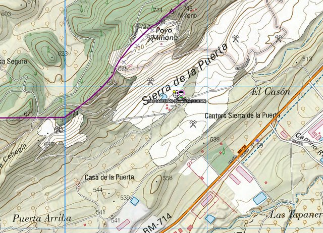 Accidente laboral en una cantera en la Sierra de la Puerta - 1, Foto 1