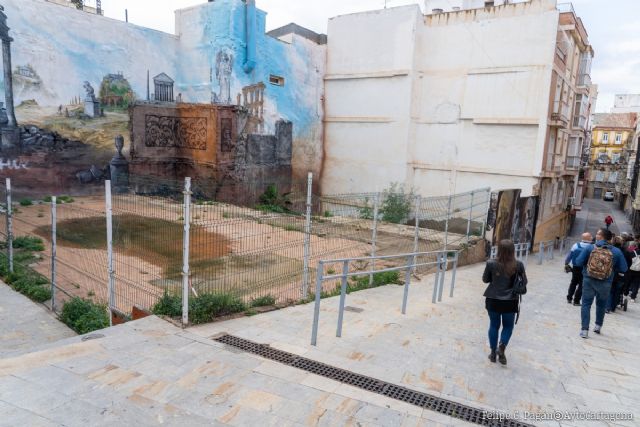 El jardín romano de la Cuesta de la Baronesa estará finalizado antes de fin de año - 1, Foto 1