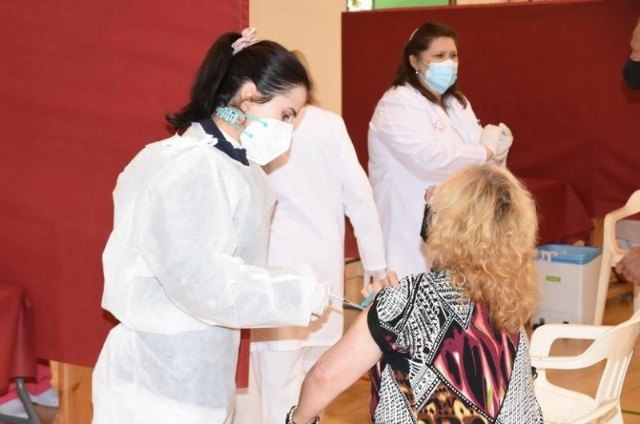 Totana es el segundo municipio de la Región de Murcia en porcentaje de vacunación con la pauta completada, con un 92% de la población