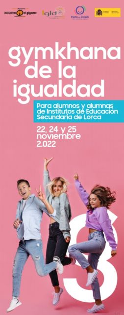El Ayuntamiento de Lorca y la Fundación Iniciativas El Gigante organizan 'La Gymkhana de la Igualdad: Prevención de violencia de género en la juventud' - 1, Foto 1