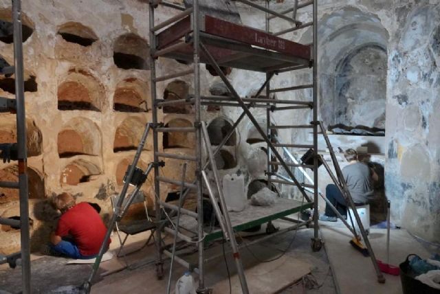 Comienzan las obras de consolidación de la cripta de la Muralla Púnica - 1, Foto 1