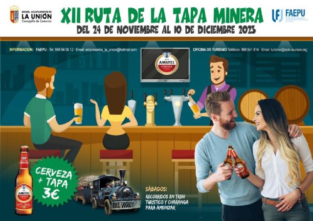 La Unión acoge la XII Ruta de la Tapa Minera del 24 de noviembre al 10 de diciembre - 1, Foto 1