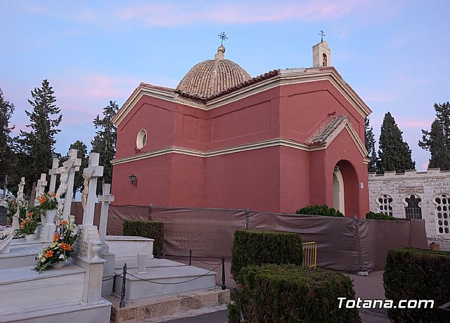 Destinan 160.000 euros a la restauración integral de la capilla del cementerio Nuestra Señora del Carmen de Totana, Foto 1