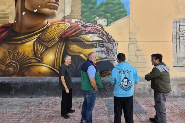El Ayuntamiento inicia la restauración del mural romano de Canteras tras los daños del incendio - 1, Foto 1