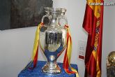 Totana recibe los trofeos del Mundial y la Eurocopa de fútbol logrados por la selección nacional absoluta de fútbol - 7