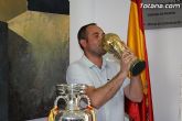 Totana recibe los trofeos del Mundial y la Eurocopa de fútbol logrados por la selección nacional absoluta de fútbol - 15