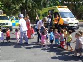 Alumnos de la Escuela Infantil Municipal Clara Campoamor se familiarizan con la labor que realizan los servicios de emergencias - 13
