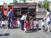 Alumnos de la Escuela Infantil Municipal Clara Campoamor se familiarizan con la labor que realizan los servicios de emergencias - 18