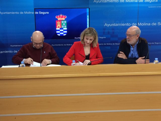 El Ayuntamiento de Molina de Segura firma un convenio social de colaboración con la Asociación de Vecinos Sagrado Corazón para el desarrollo del proyecto AVESCO III MILENIUM - 2, Foto 2