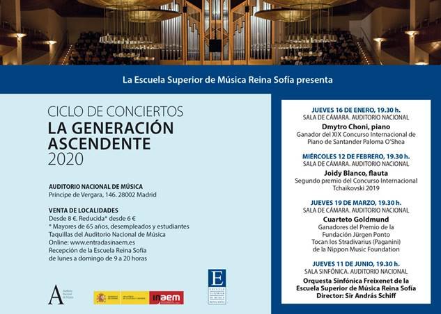 La Escuela Superior de Música Reina Sofía presenta a jóvenes músicos de talento - 1, Foto 1