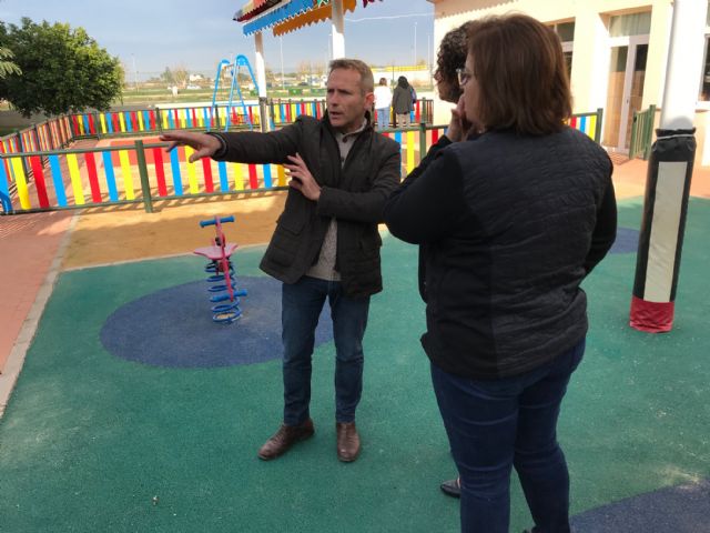 El CAI San Antonio en Torre Pacheco cuenta con un nuevo parque infantil - 1, Foto 1