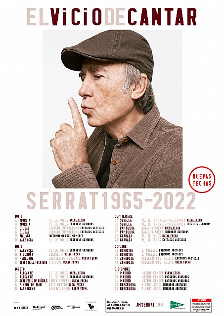 Serrat suma nuevas fechas a su gira de despedida - 1, Foto 1