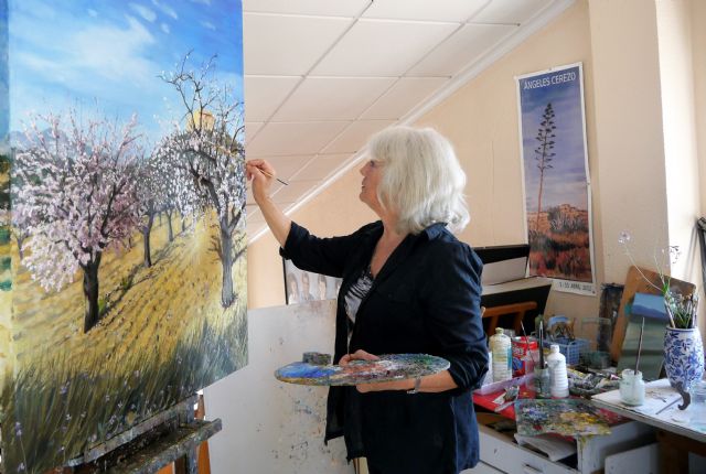 Exposición de pintura de Ángeles Cerezo, pintora consagrada murciana - 3, Foto 3