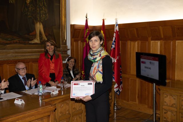 La Fundación Robles Chillida y la Universidad de Murcia entregan sus Premios a la Investigación en el Ayuntamiento de Caravaca - 4, Foto 4