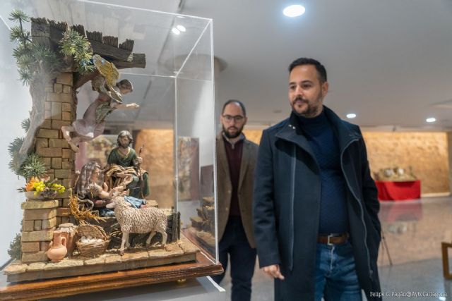 Una exposición en la sala Dora Catarineu anima a los cartageneros a poner el Belén en casa - 1, Foto 1