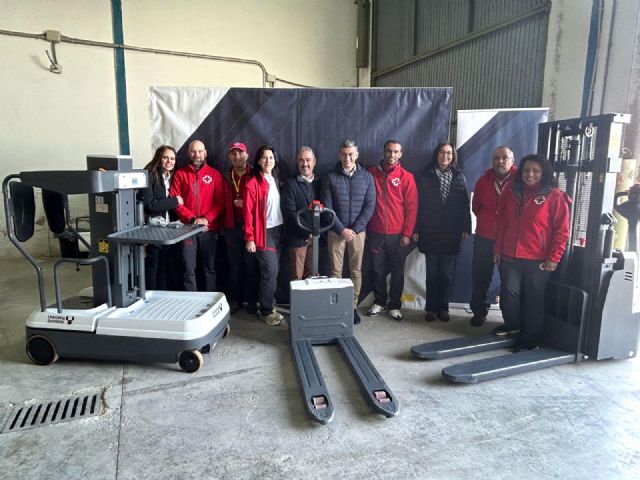 Mitsubishi Logisnext Europe realiza una donación de maquinaria a Cruz Roja - 2, Foto 2