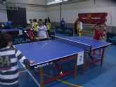 El colegio Santa Eulalia y el IES Juan de la Cierva, campeones regionales de tenis de mesa de Deporte Escolar - 2