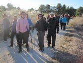 Una veintena de senderistas participaron en la ruta organizada por Deportes en Sierra Espuña por el término municipal de Pliego - 1