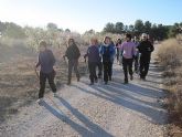 Una veintena de senderistas participaron en la ruta organizada por Deportes en Sierra Espuña por el término municipal de Pliego - 2