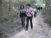 Una veintena de senderistas participaron en la ruta organizada por Deportes en Sierra Espuña por el término municipal de Pliego - 10
