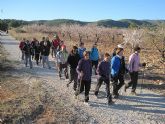 Una veintena de senderistas participaron en la ruta organizada por Deportes en Sierra Espuña por el término municipal de Pliego - 3