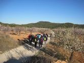 Una veintena de senderistas participaron en la ruta organizada por Deportes en Sierra Espuña por el término municipal de Pliego - 4