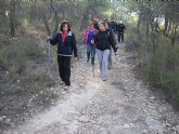 Una veintena de senderistas participaron en la ruta organizada por Deportes en Sierra Espuña por el término municipal de Pliego - 12
