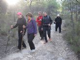 Una veintena de senderistas participaron en la ruta organizada por Deportes en Sierra Espuña por el término municipal de Pliego - 13