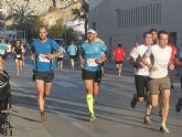 Un número grupo de atletas del Club de atletismo de Totana participaron en la II Media maratón nocturna de Aguilas y en los II 10 km de Aguilas - 10