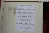 Se procede a la reparación y acondicionamiento de la estación de bombeo de aguas del polígono industrial El Saladar - 4