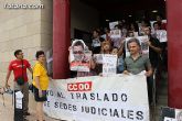 CCOO se concentra ante el Palacio de Justicia de Totana - 3