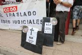 CCOO se concentra ante el Palacio de Justicia de Totana - 4