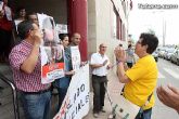 CCOO se concentra ante el Palacio de Justicia de Totana - 10