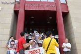 CCOO se concentra ante el Palacio de Justicia de Totana - 12