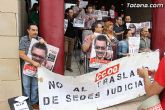 CCOO se concentra ante el Palacio de Justicia de Totana - 13